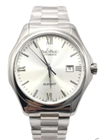 Watch Paul Picot Man ELEGANT in Steel 9253SG/B SILVER - 9253SG/B SILVER